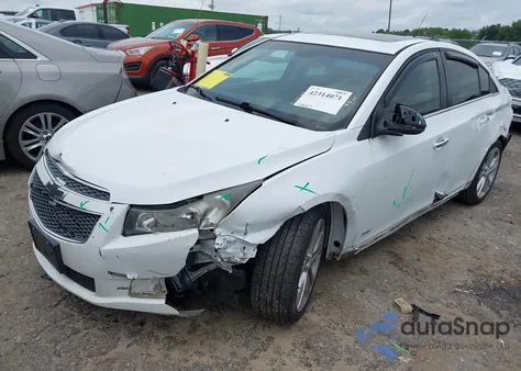 2014 Chevrolet Cruze Ltz из США, поврежденный, VIN 1G1PG5SB4E7213871